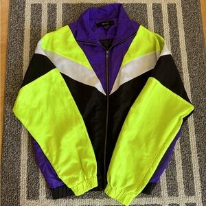 80’s Neon Track Jacket with Accessories